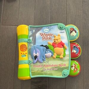 Vtech Winnie the Pooh 
Pooh’s Adventure Book 
The Honey Hunt